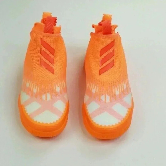 Adidas Size 7.5 Next Level Futurenatural Screaming Orange Trae Young Mens FX3555 - Picture 11 of 12